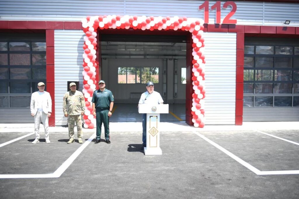 Талғарда жаңа өрт сөндіру депосы ашылды