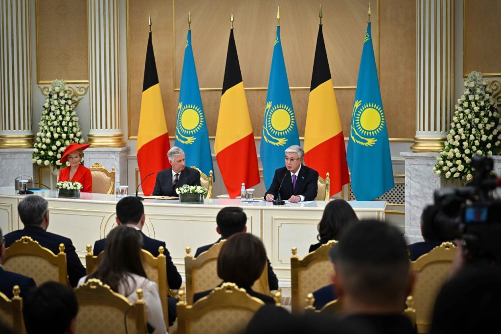 Қасым-Жомарт Тоқаев пен Король Филипп БАҚ өкілдеріне арналған брифинг өткізді