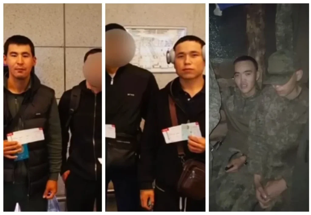 «Үлкен қуаныш»: Ресейде соғыс аймағына тап болған 12 жігіт елге оралды (ВИДЕО)